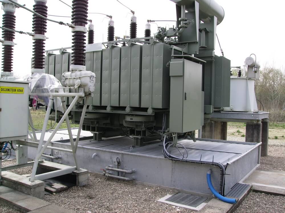 BAFX - Modular containment bunds fitted with a fire extinguishing system